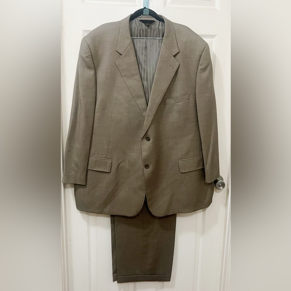 Baroni Couture Super 150's Wool Men’s Suit Size 54 R